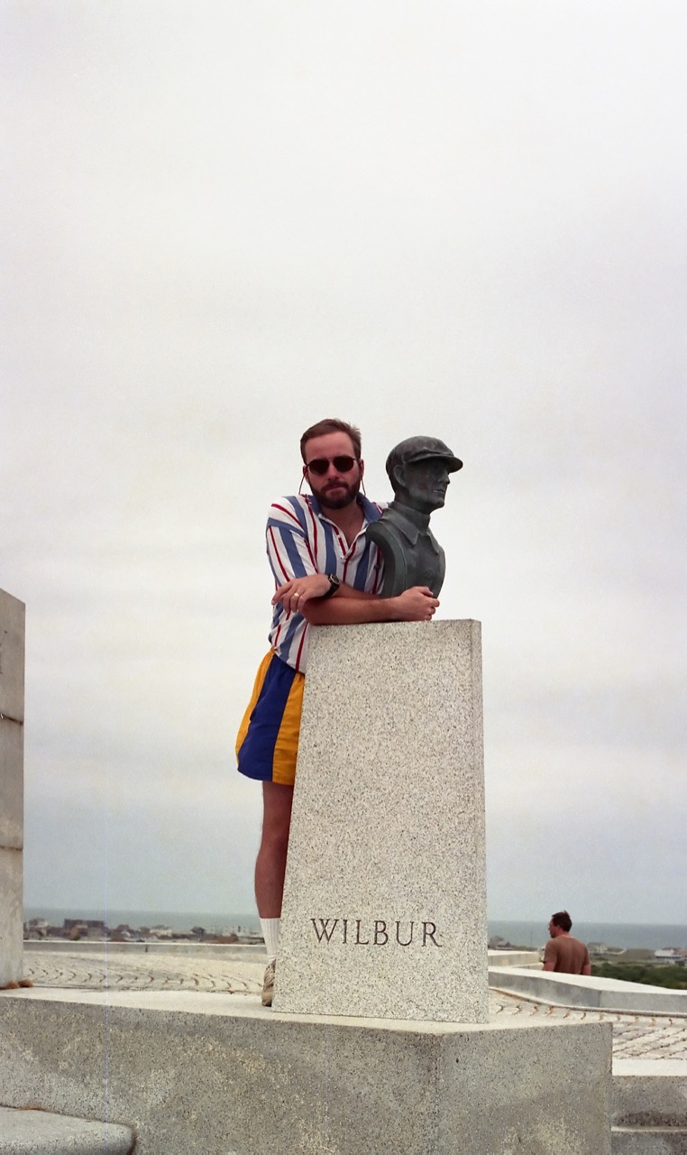 <b>Kill Devil Hills</b><br><i>Wright Brothers' Memorial, May 1995</i>